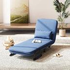 Fauteuil-lit pliable convertible avec dossier réglable