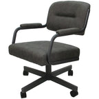 Chaise de Cuisine et de Salle à Manger Pivotante à Roulettes - M-110 - N/A