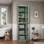 Meuble sous-vasque 100 % bois massif 42 cm avec portes en option par Palace Imports