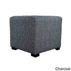 MJL Furniture Text2 Olivia Pouf carré capitonné 4 boutons